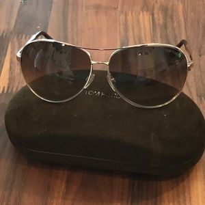 Tom Ford sunglasses brown/gold